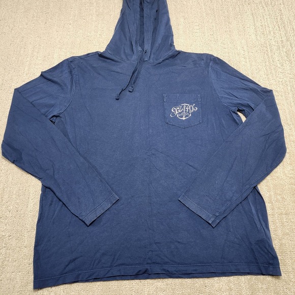 Polo Ralph Lauren Hoodie Men Medium Custom Slim Fit Lightweight Hooded Shirt - Picture 7 of 11